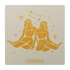 Ceramic Coaster - Gemini