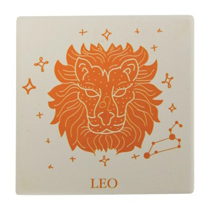 Ceramic Coaster - Leo