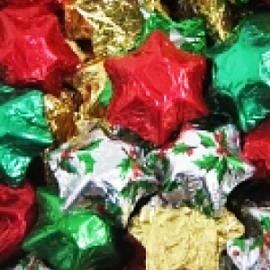 Christmas Chocolate Stars