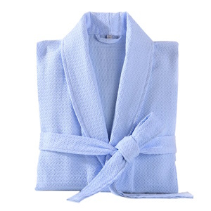 Waffle Cotton Bathrobe