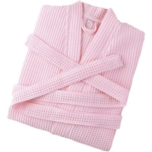 Waffle Cotton Bathrobe