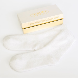 Plush Mink Lounge Socks