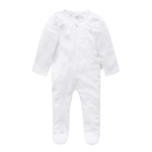 Organic Cotton Zip Growsuit