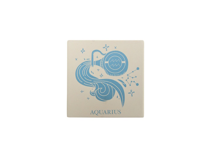 Ceramic Coaster - Aquarius