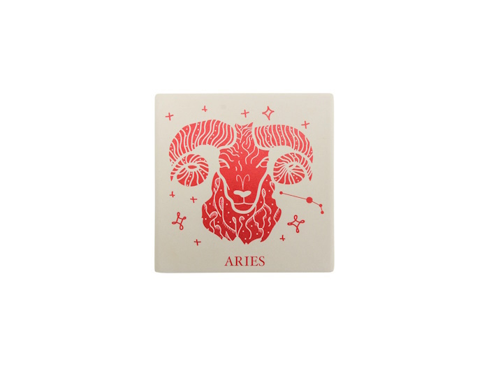 Ceramic Coaster - Aries