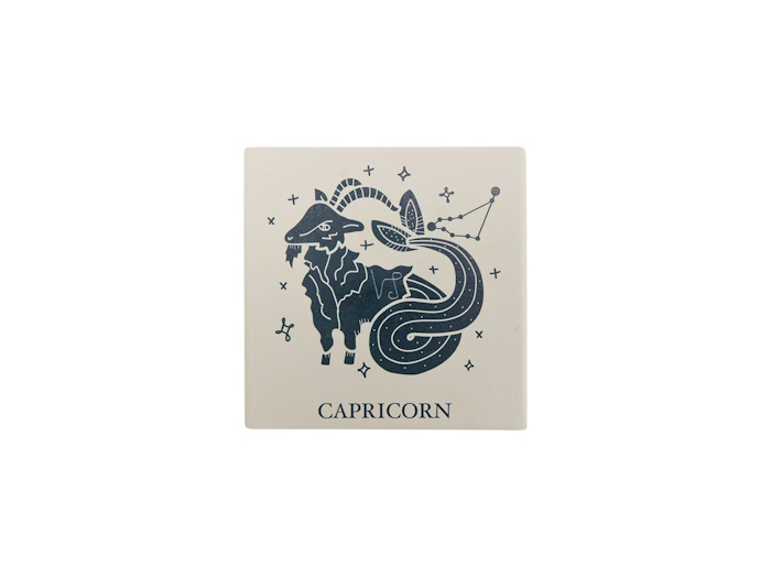 Ceramic Coaster - Capricorn