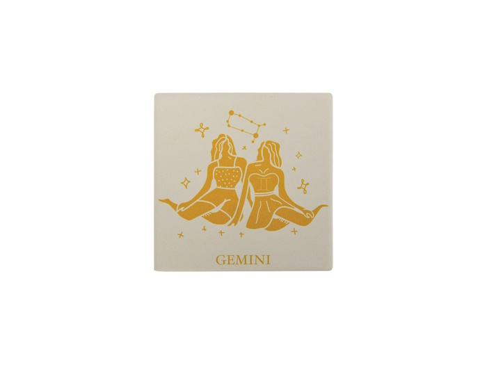 Ceramic Coaster - Gemini