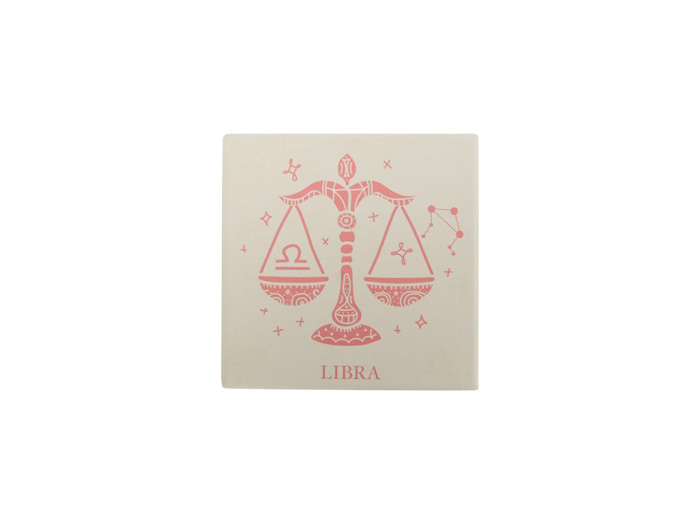 Ceramic Coaster - Libra