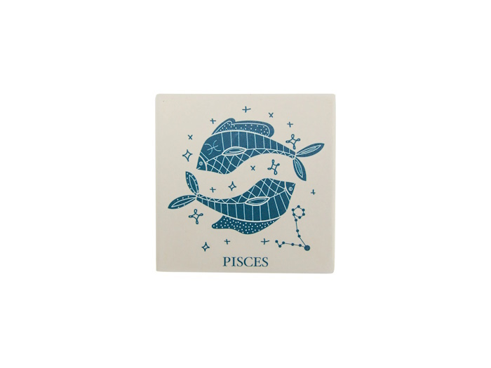 Ceramic Coaster - Pisces