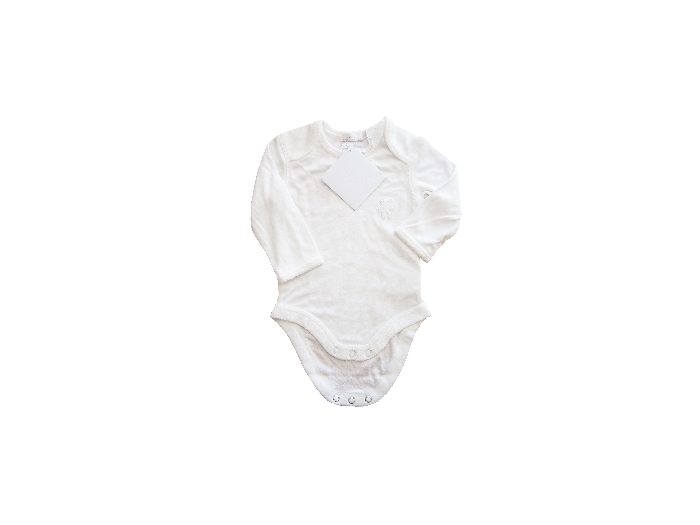 Organic Cotton Long Sleeve Romper