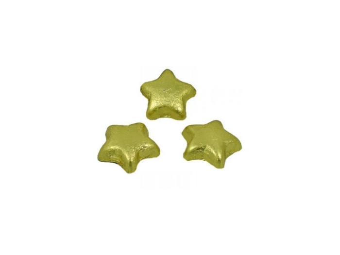 6 Gold Chocolate Stars