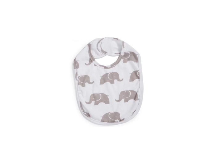 Elephant Cotton Bib