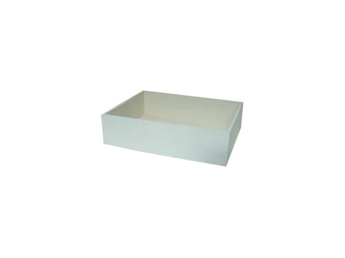 Wooden Tray - White