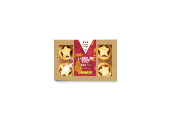 Sparkling Tipsy Mince Pies