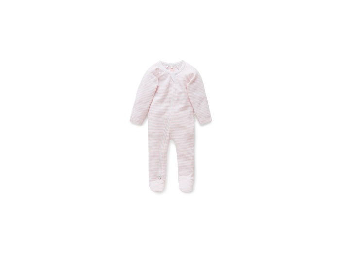 Organic Cotton Zip Growsuit