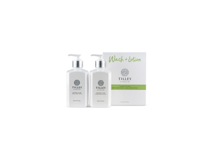 Coconut & Lime Body Wash & Lotion Duo