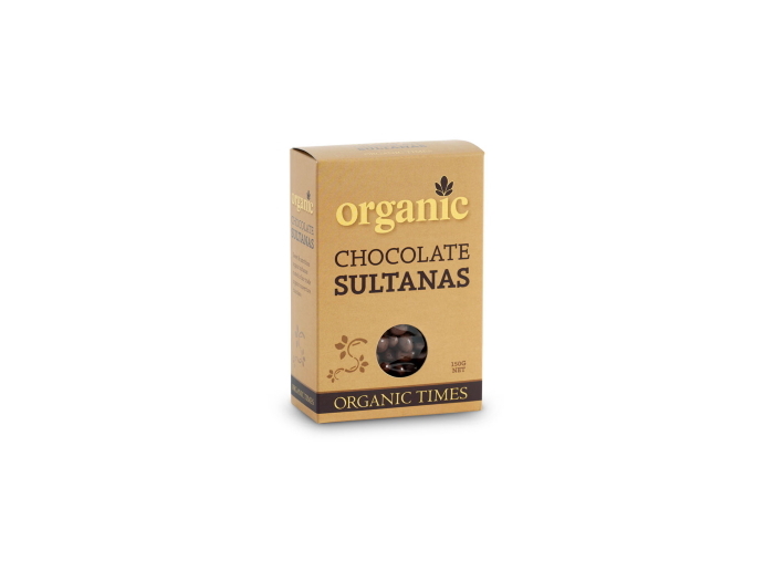 Organic Milk Chocolate Sultanas