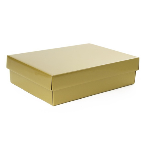 Gold Shirt Box